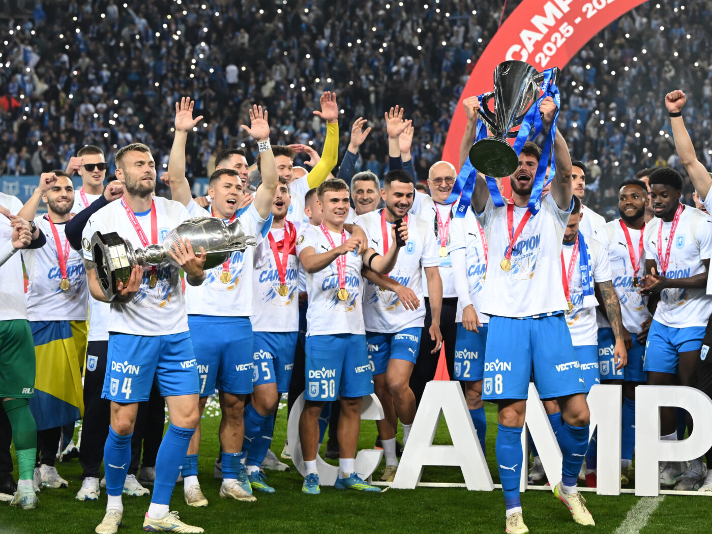 Where the Grass from Universitatea Craiova's Championship Win Has Gone