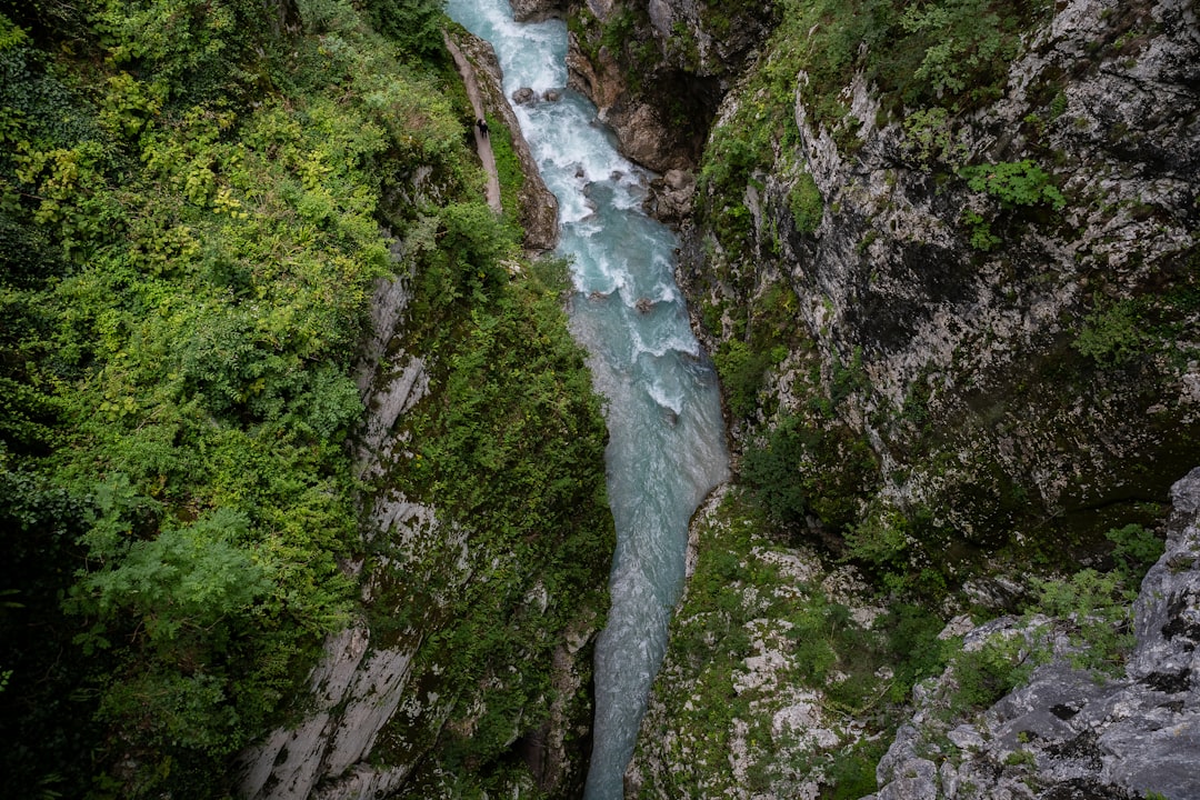 Soča River turquoise water Julian Alps Slovenia valley