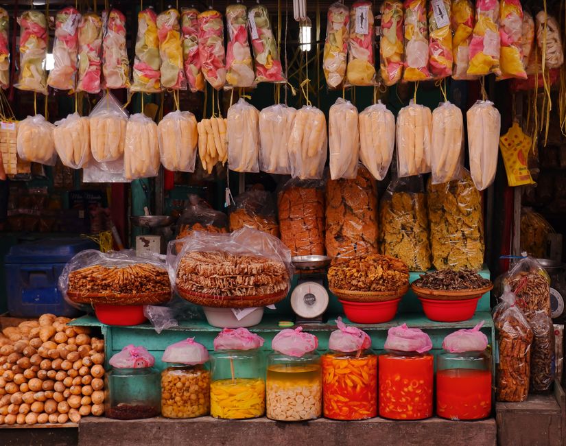 Studenica village street food shops local snacks