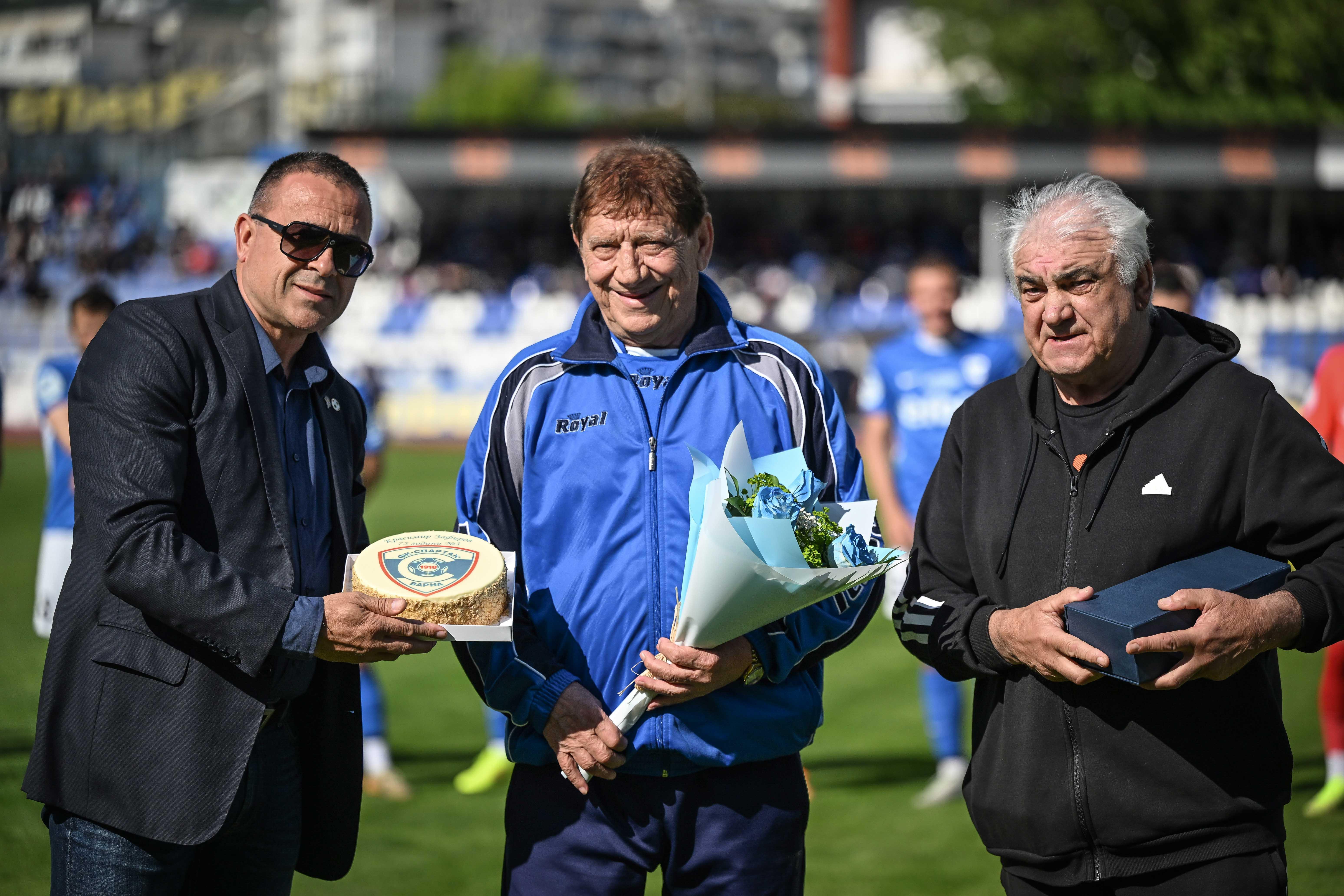 Spartak Varna Legend Celebrates 76th Birthday