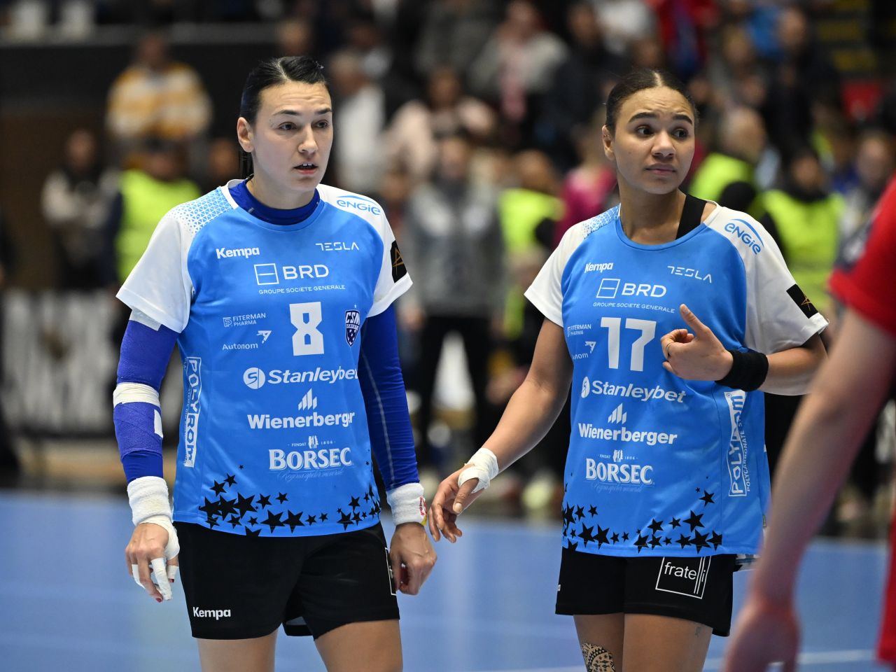 CSM București's Final Four Battle: Omoregie's Tribute to Neagu