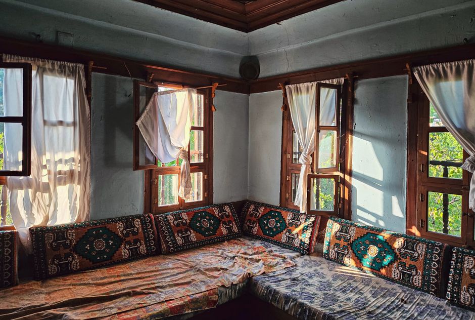 House of Vassil Aprilov Plovdiv Ottoman interior wooden furniture textiles