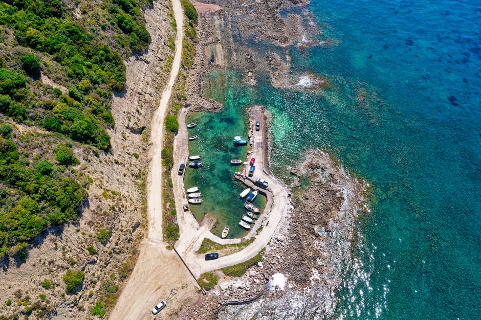 Karaburun Island Albania uninhabited rocky coast kayaking