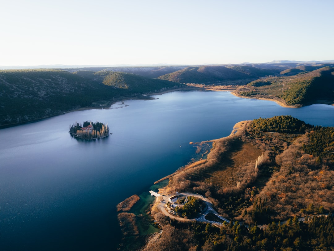 Epidauria monastery Mljet Croatia islet lake