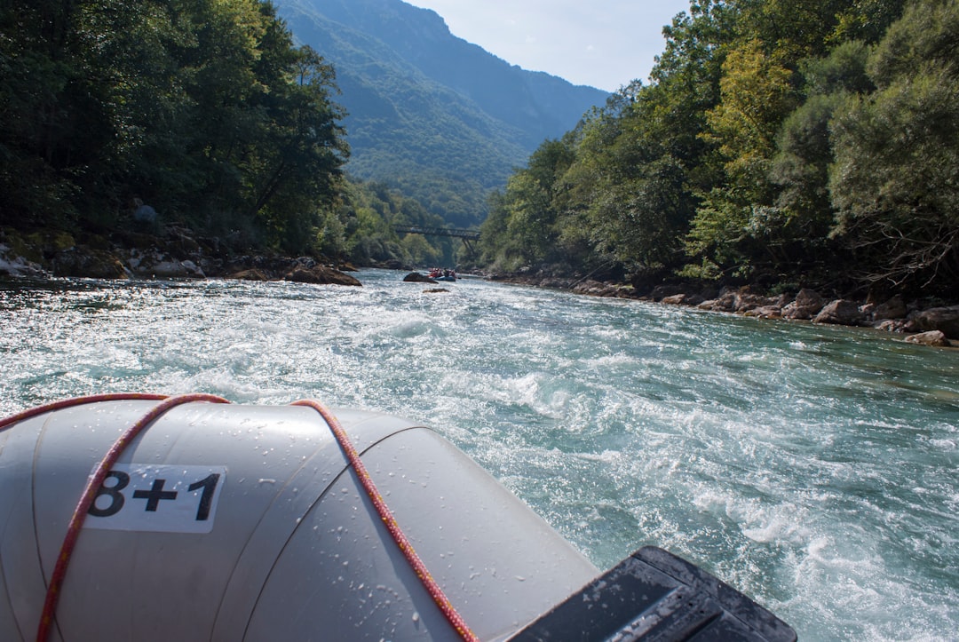 Šćepan Polje valley Montenegro Tara River calm water end of rafting trip