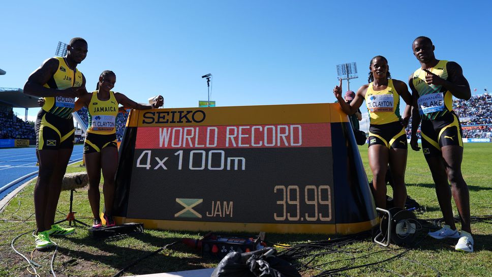 Jamaica Înfringe Recordul Mondial în 4x100m de Meșteșug