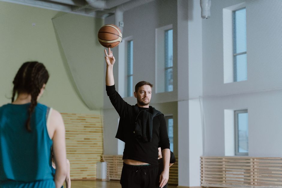 PAOK Thessaloniki basketball team training session indoor