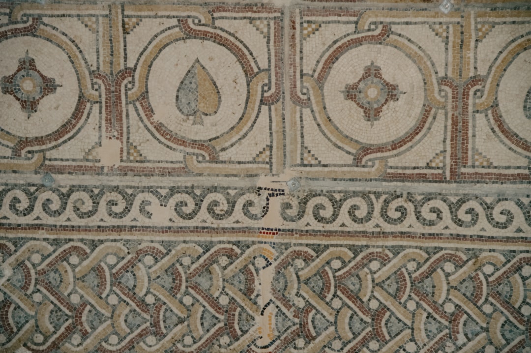 Archaeological Museum Otranto interior Byzantine mosaics