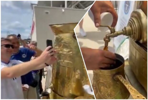 GIANT Bosnian Džezva STEALS Show in America as Fans Ignite Social Media