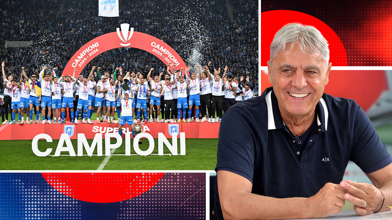 Sorin Cârțu Celebrates Universitatea Craiova's Championship Win