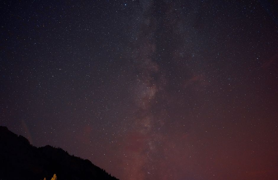 Gazivoda Mountain Kosovo night sky stars darkness