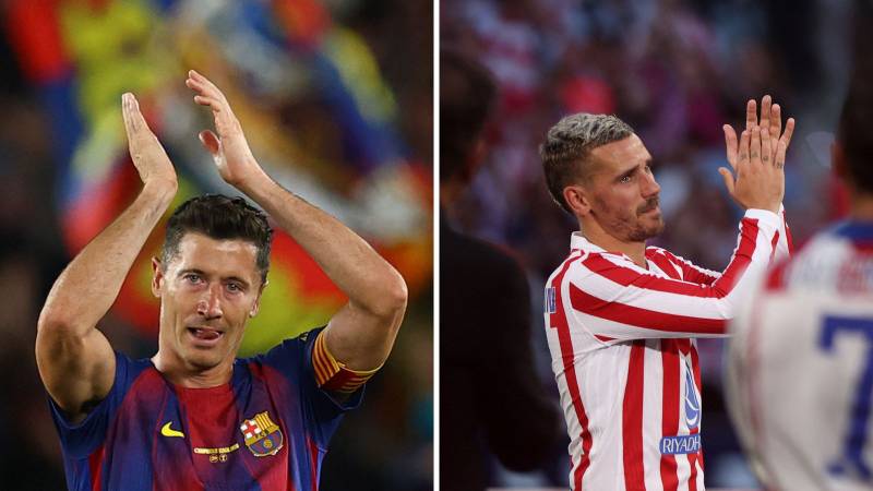 Emotional Farewell: Lewandowski and Griezmann Leave La Liga