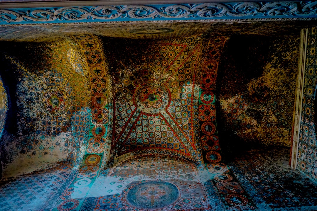 Emperor's Palace Gamzigrad mosaic floor ruins