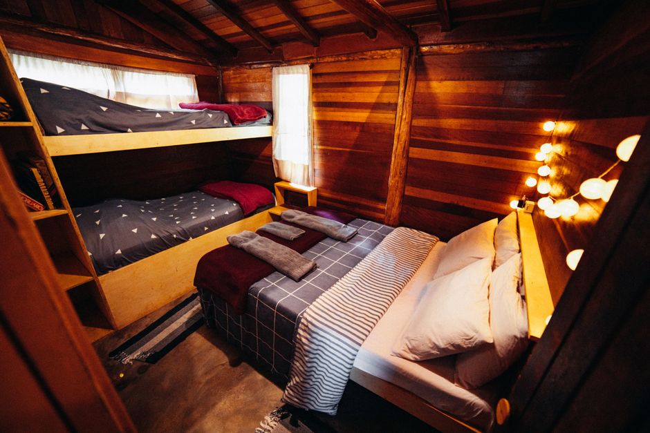 Karaada Island wooden cabin Bulgaria rustic beach accommodation