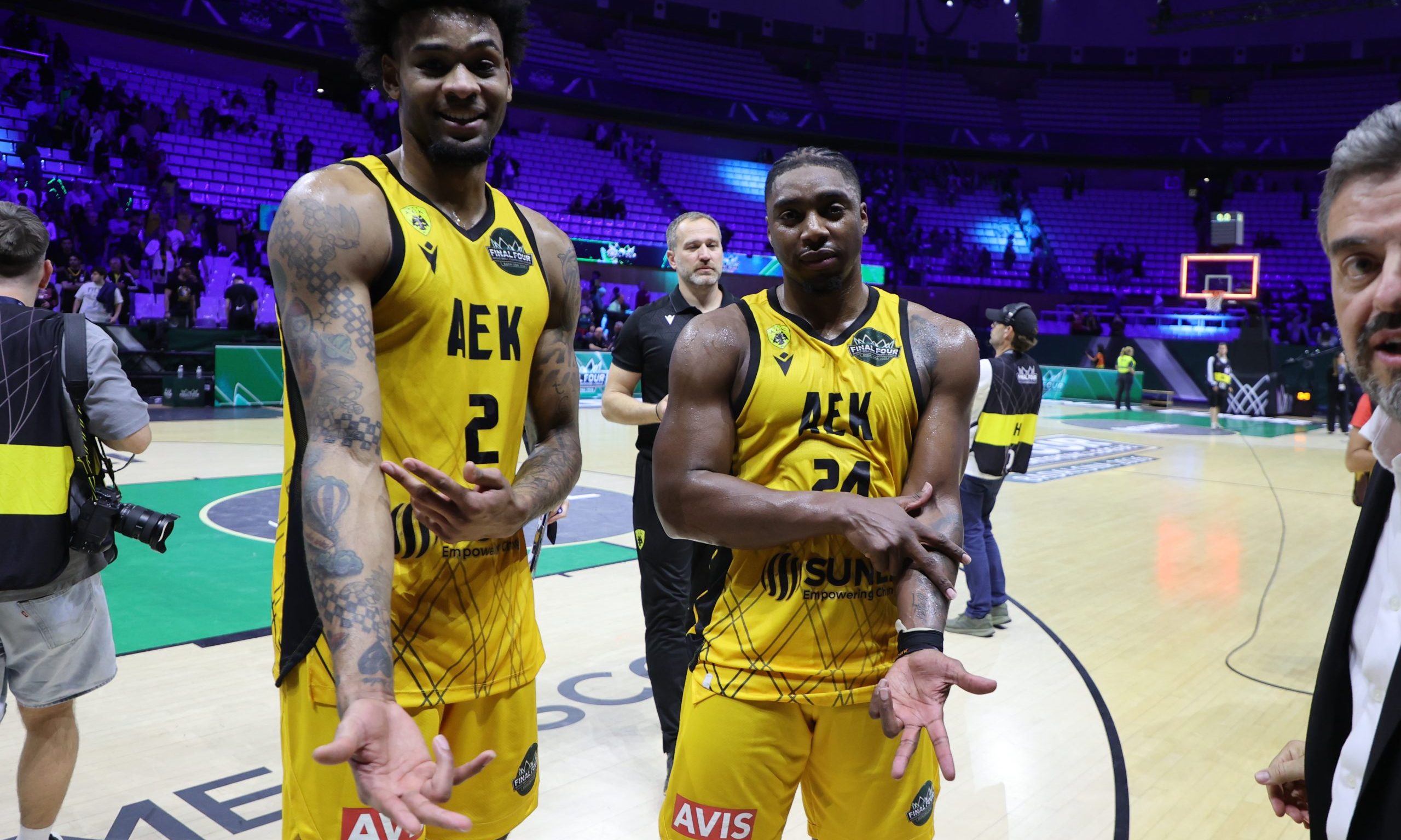AEK Prepares for Big Basketball Champions League Final Against Rytas Vilnius