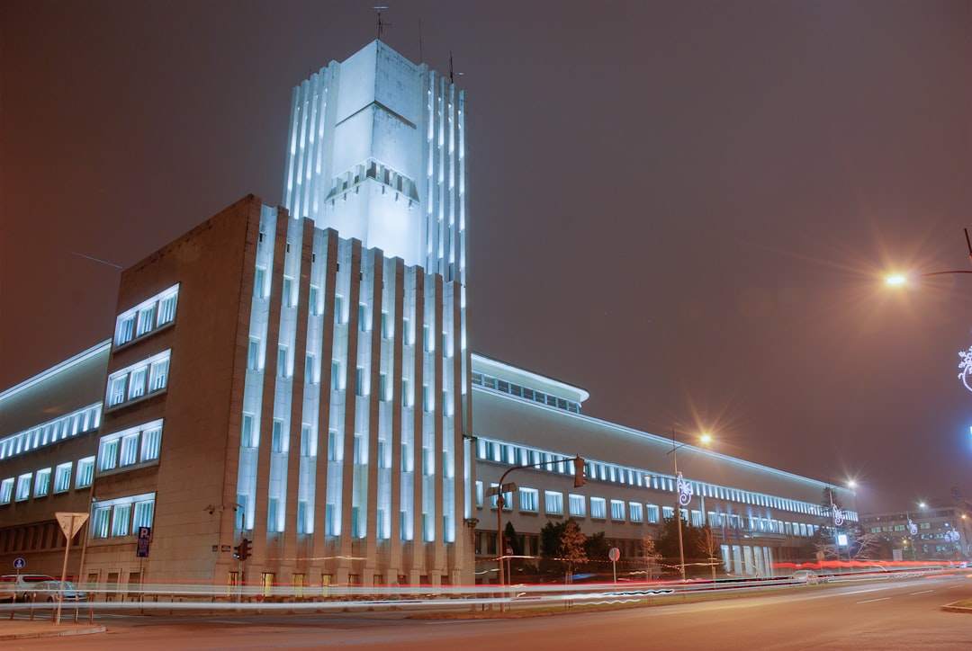 Novi Sad City Hall police station exterior