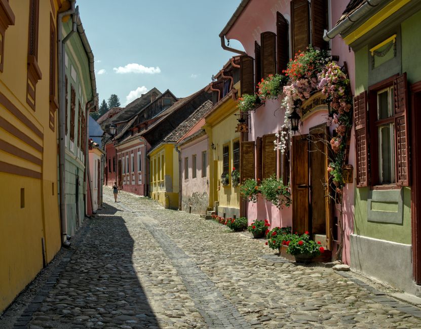 Sighisoara ghost tour Citadel night medieval streets