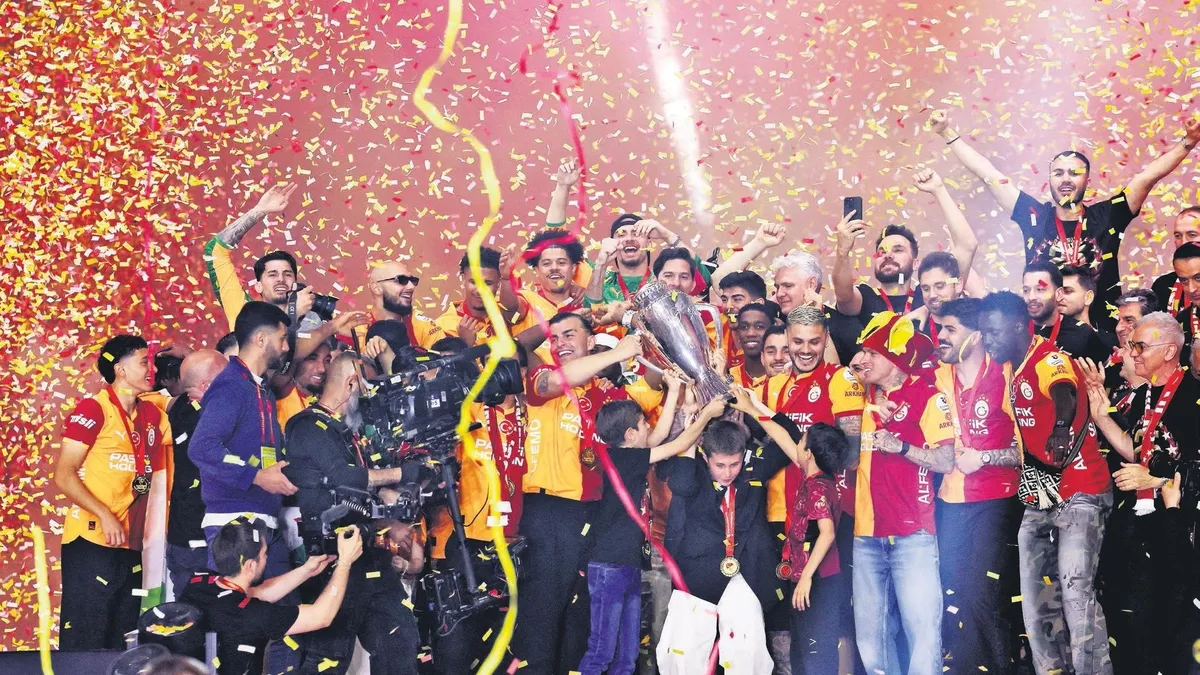 Galatasaray Celebrates Fourth Consecutive Title