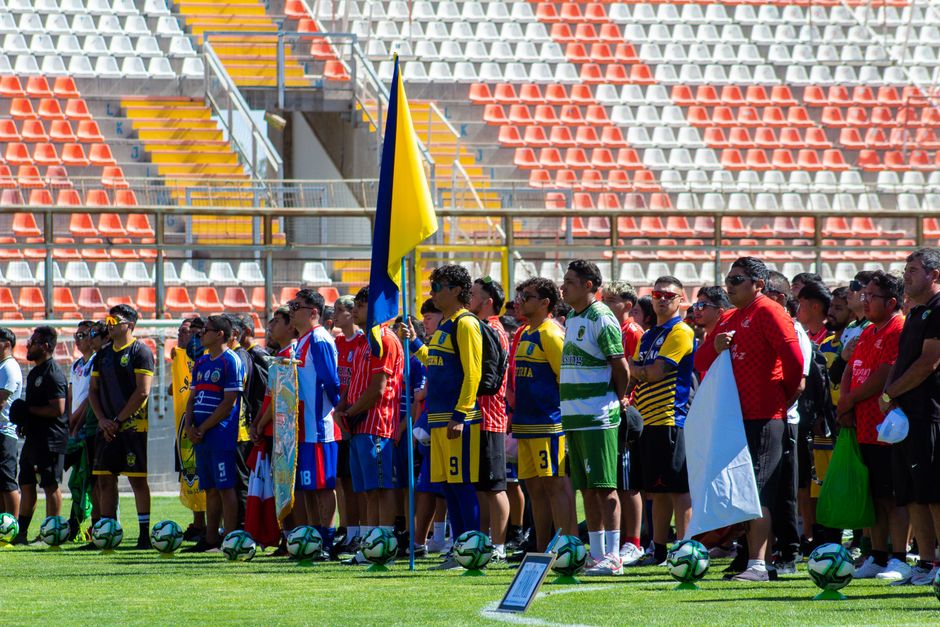 UTA Arad team lineup during a Liga I match against CFR Cluj