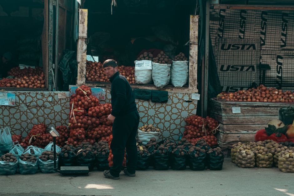 Varna Central Market Bulgaria fresh produce traditional Bulgarian food