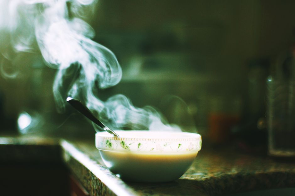 Trachana soup Greece traditional dish bowl