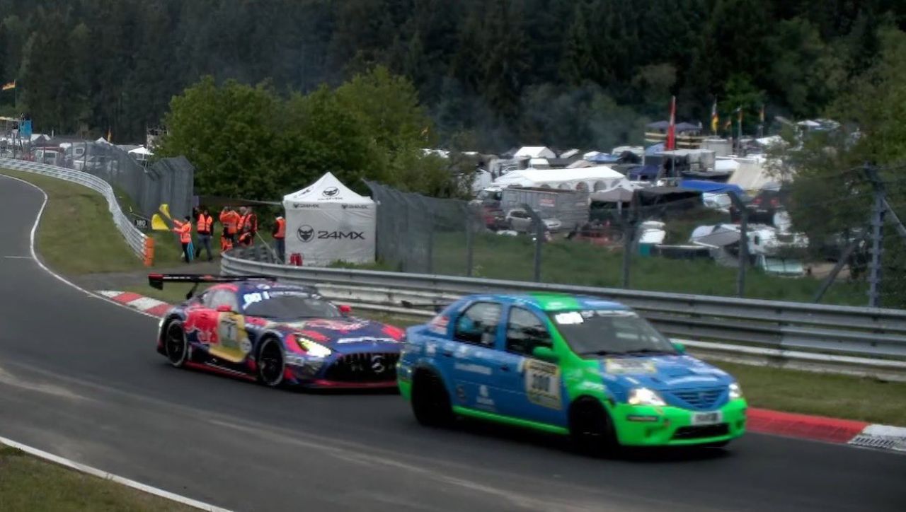 Dacia Logan Shocks Nürburgring 24 Hour Race