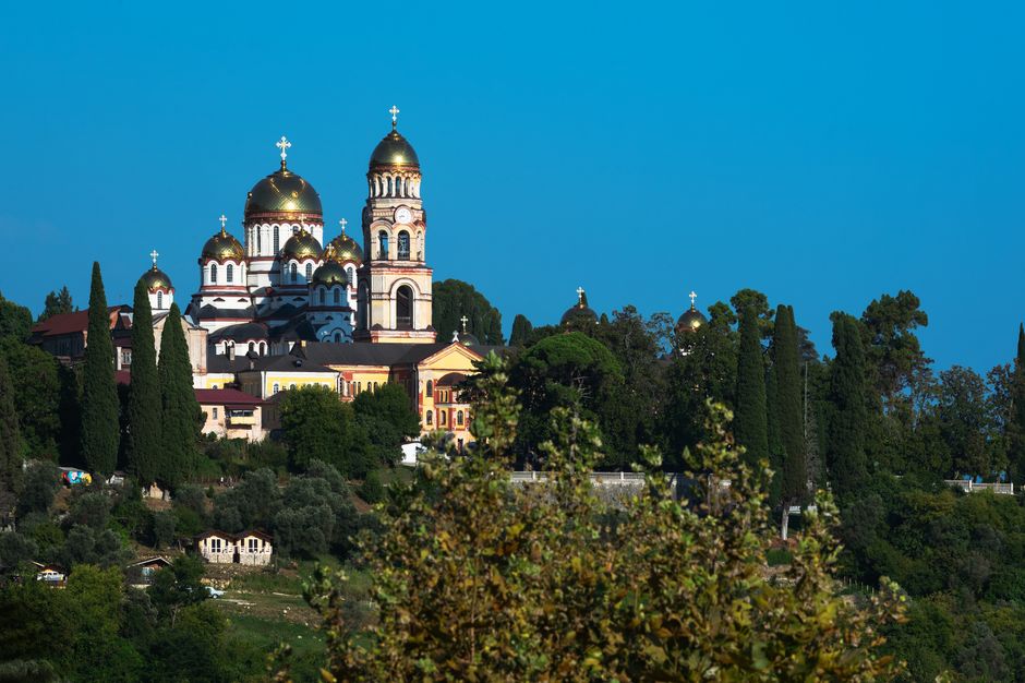 Krušedol Monastery Fruška Gora Serbia golden domes morning light