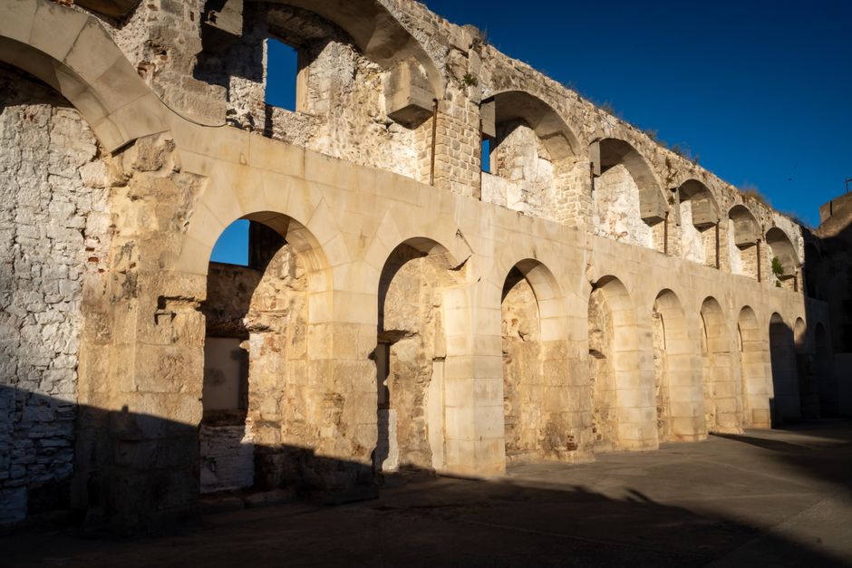 Procurator's Palace Split Croatia Renaissance architecture courtyard