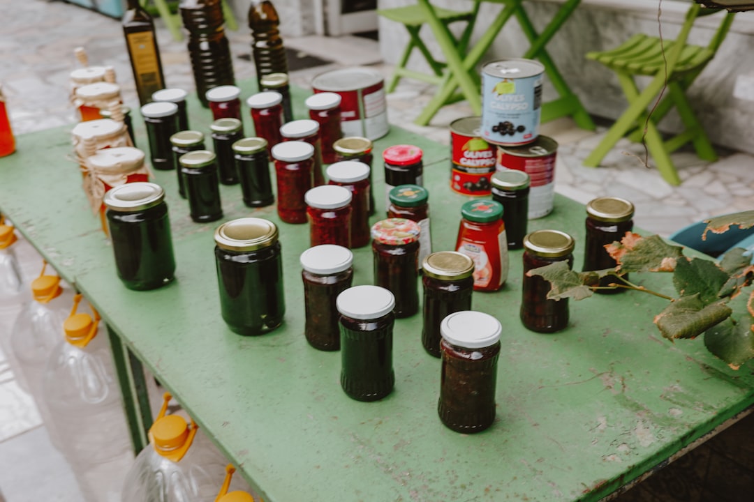 Patmos capers olives olive oil local products market