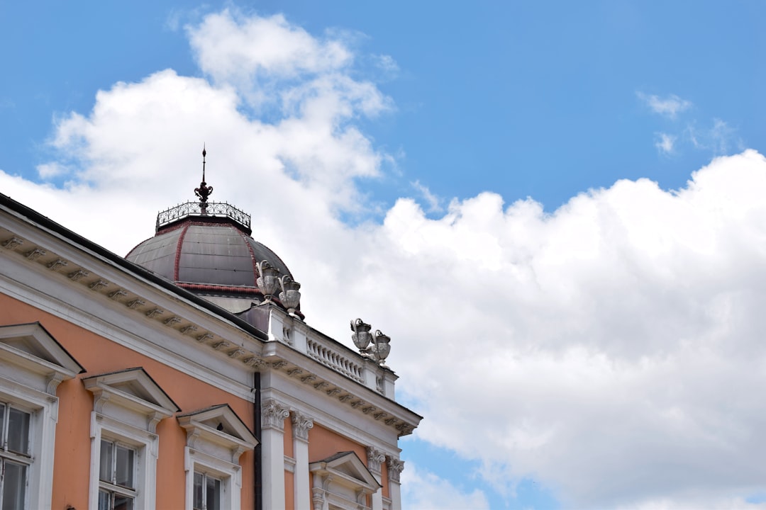 Belgrade court building exterior Serbia