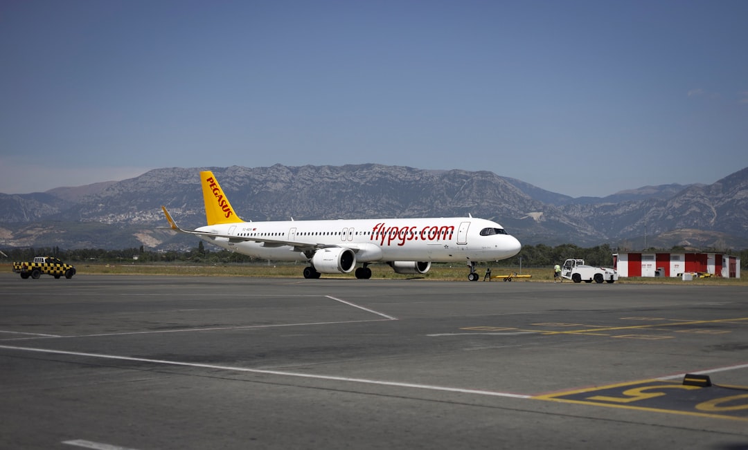 Tirana International Airport Nënë Tereza exterior approach road
