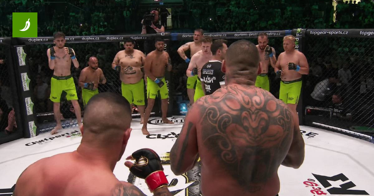 Two vs Eight: Czech MMA Duo Shocks Crowd in 30-Second Massacre