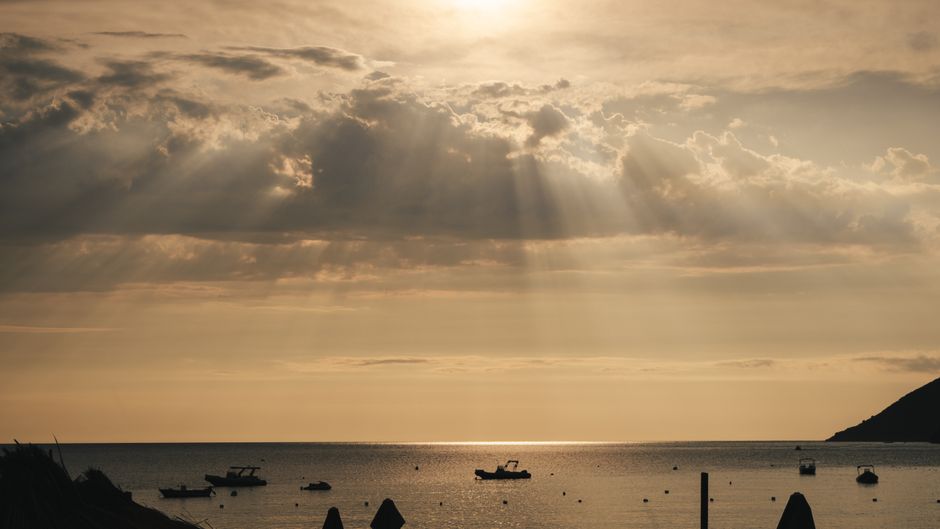 Sarandë Albania waterfront evening sunset boats