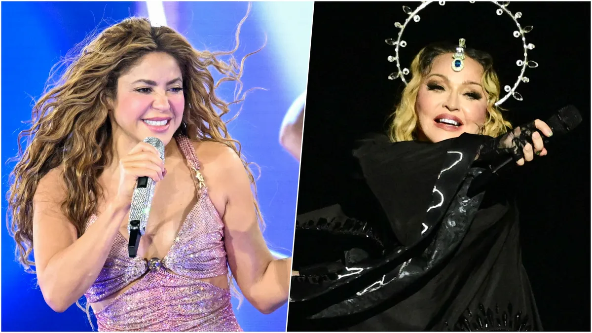 Shakira, Madonna to Perform at World Cup Final Halftime Show