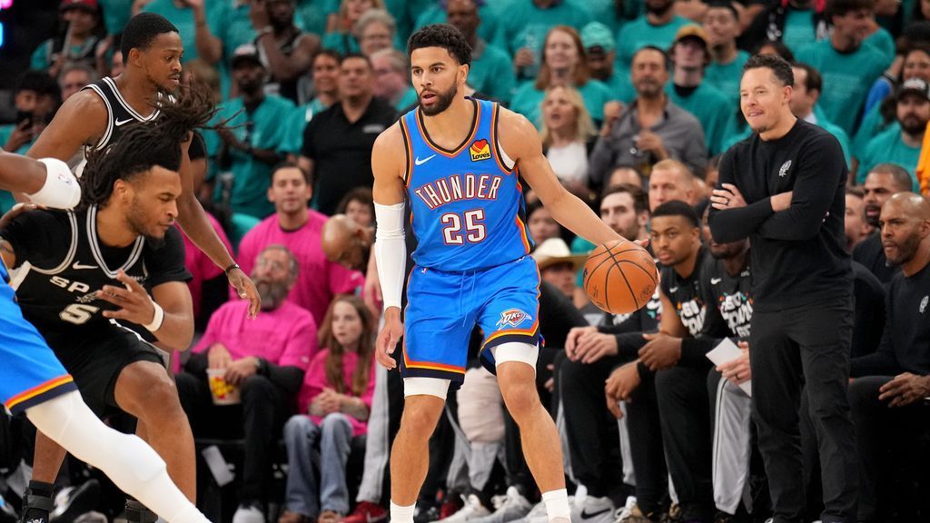 Mitchell Out, Williams Questionable as Thunder Face Spurs in WCF Game 4