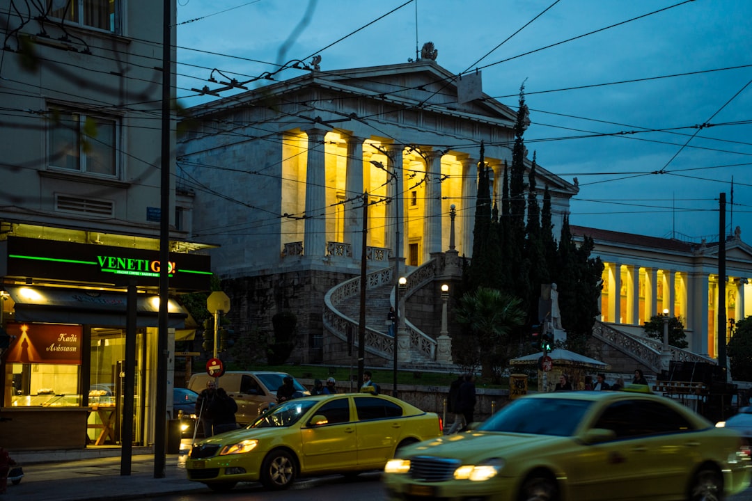 Gazi Athens Attikon club exterior neon