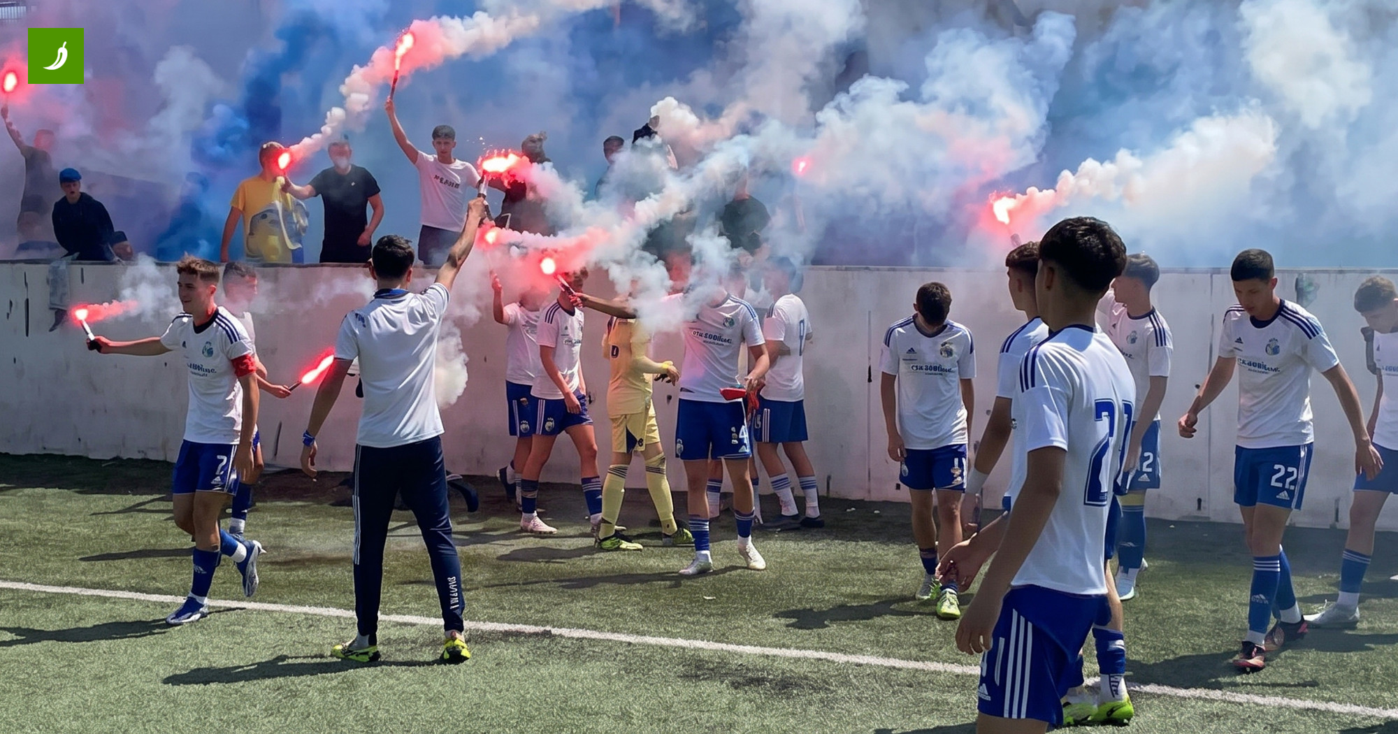 Hajduk's Pioneers Celebrate Croatian League Title
