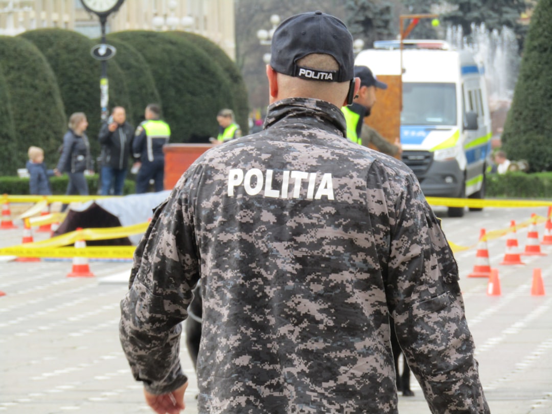 Romanian emergency services team in protective gear
