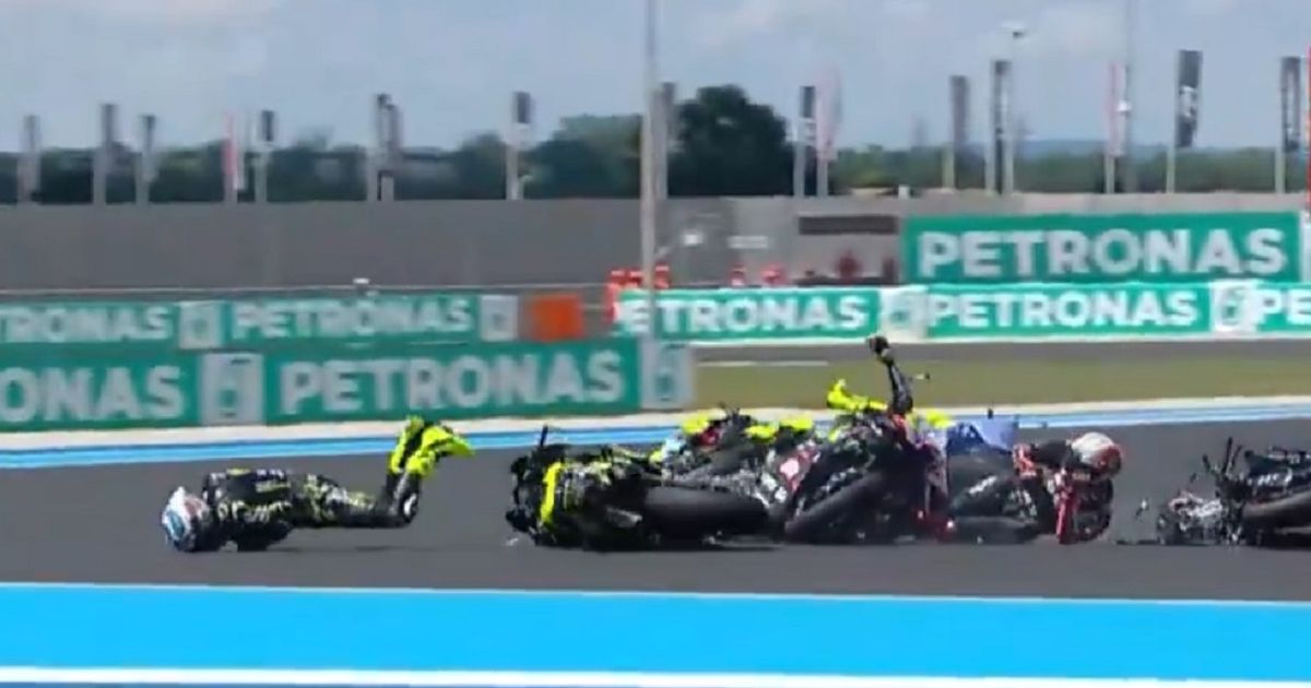 Marquez's 100th Win Overshadowed by Horrific Hungarian GP Start Crash