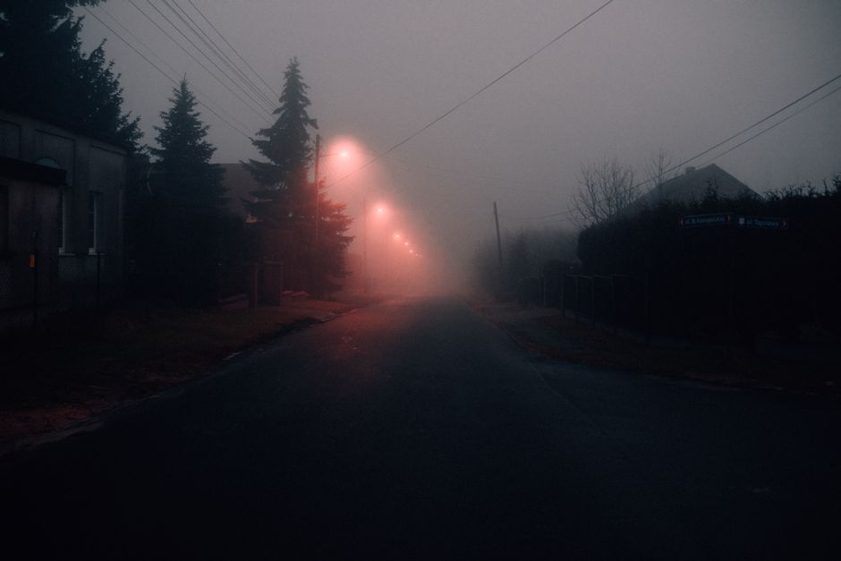 Ivanovo village night quiet streets Balkan rural
