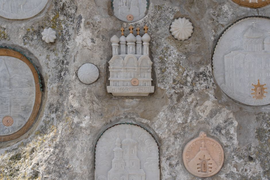 Gjirokastër Marble Church St John Albania white marble facade historic