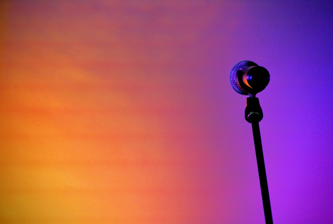 Christos Kouias live performance stage microphone