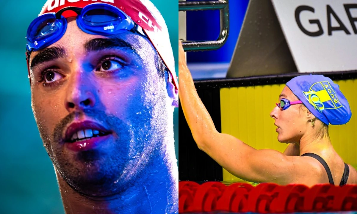 Apostolos Christou and Nicol Maior Top Acropolis Swim Open