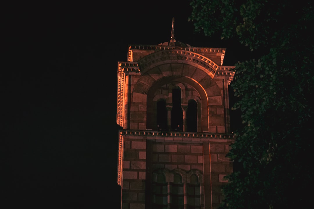 Kalemegdan Clock Tower Belgrade stone architecture sky