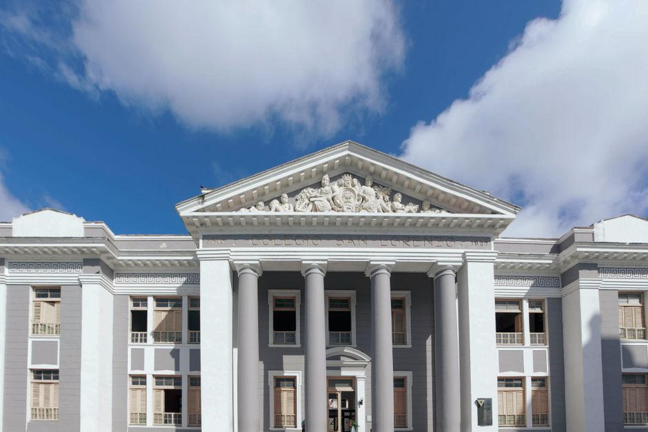 University of Athens main building entrance