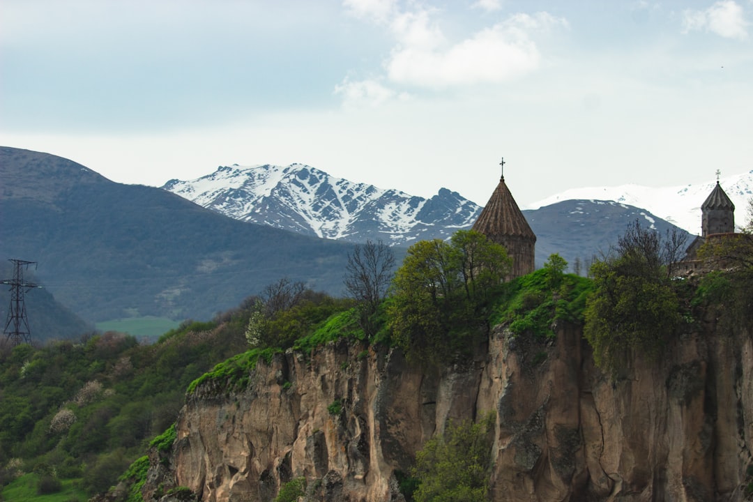 Crkva Sv Arhangela Mihaila Orthodox church stone exterior mountain view