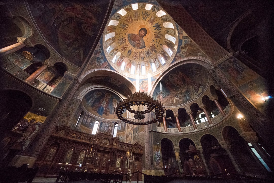 Varlaam Monastery Greece frescoes interior