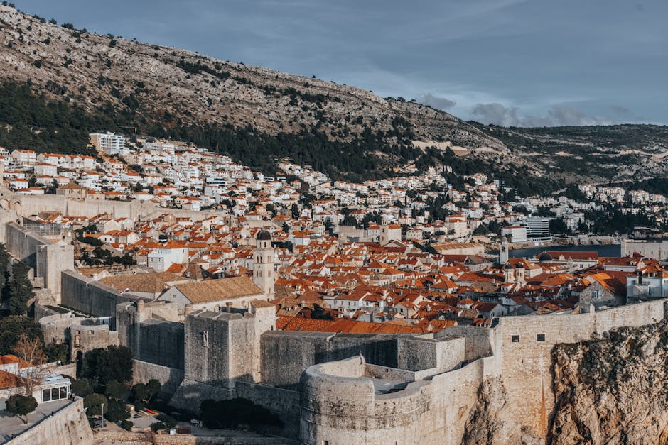 Old Town of Dubrovnik Croatia defensive walls Renaissance palaces