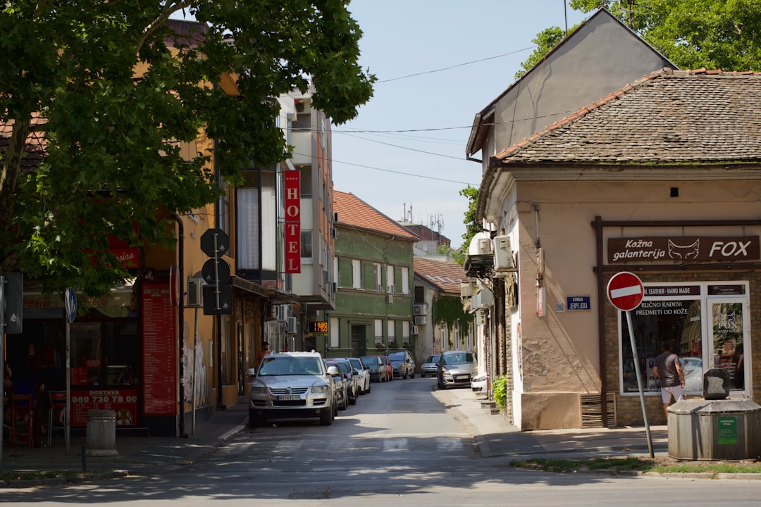 Priboj Serbia central market food stalls local produce