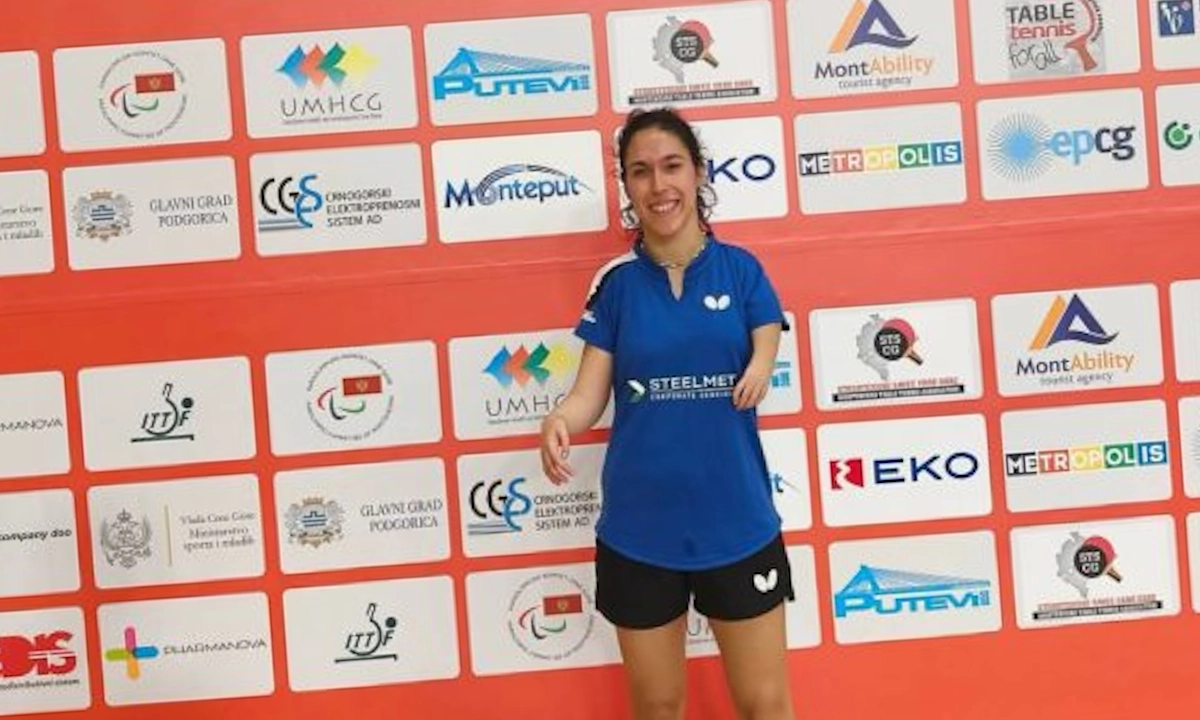 Hatzi Kyriakos and Kapi Test Their Skills at International Para Table Tennis Challenger
